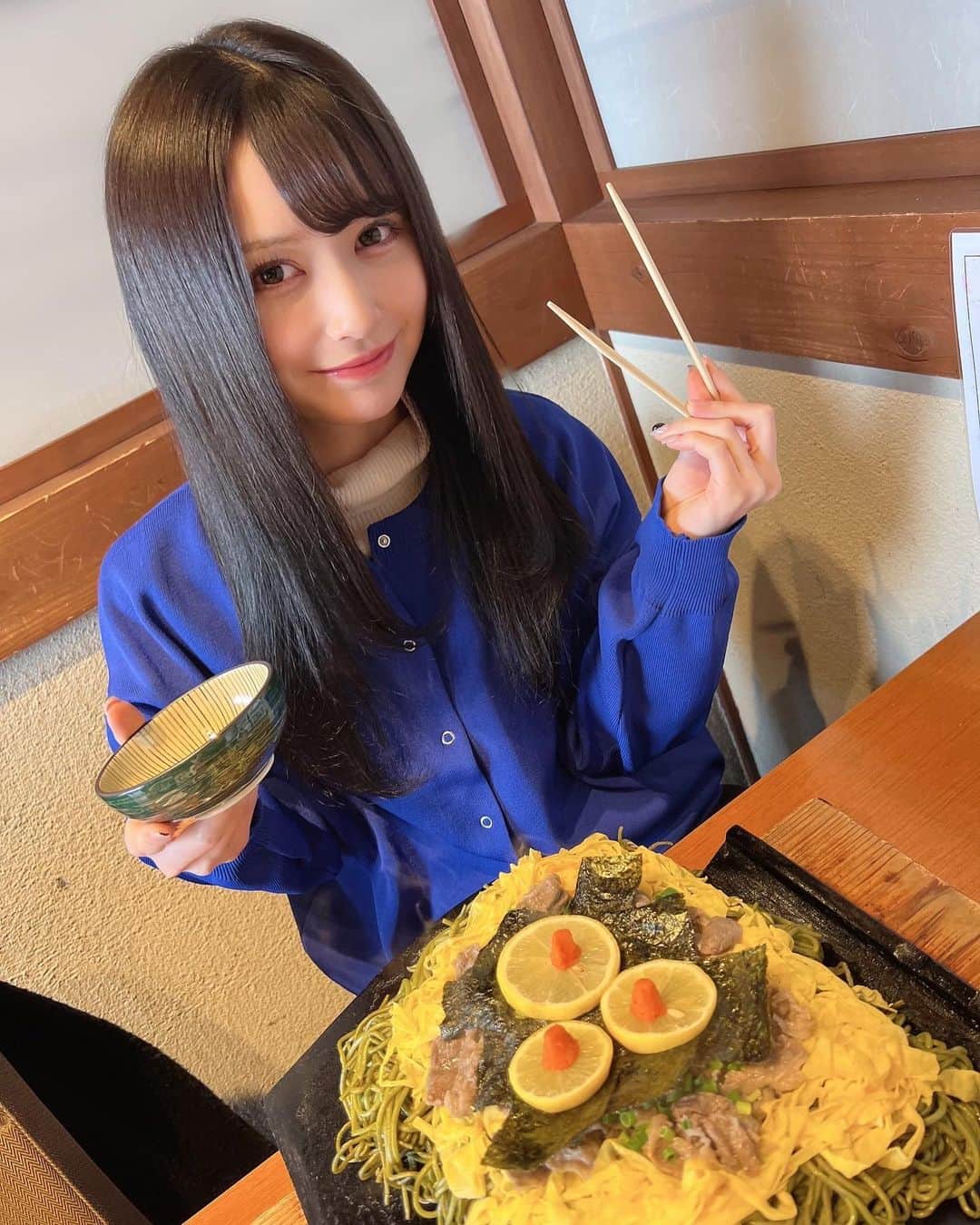 山本望叶のインスタグラム：「瓦そば🤤」