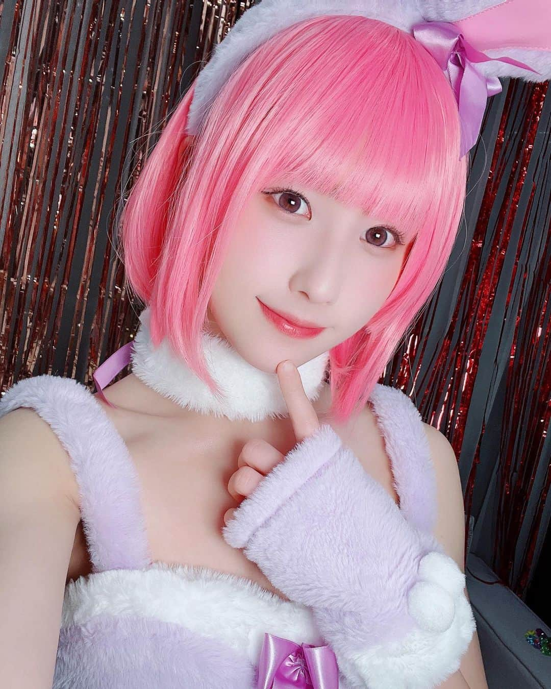 森嶋あんりのインスタグラム：「飼ってみる？🐰💖  #アイドル #2i2 #コスプレ #cosplay #cosplaygirl」