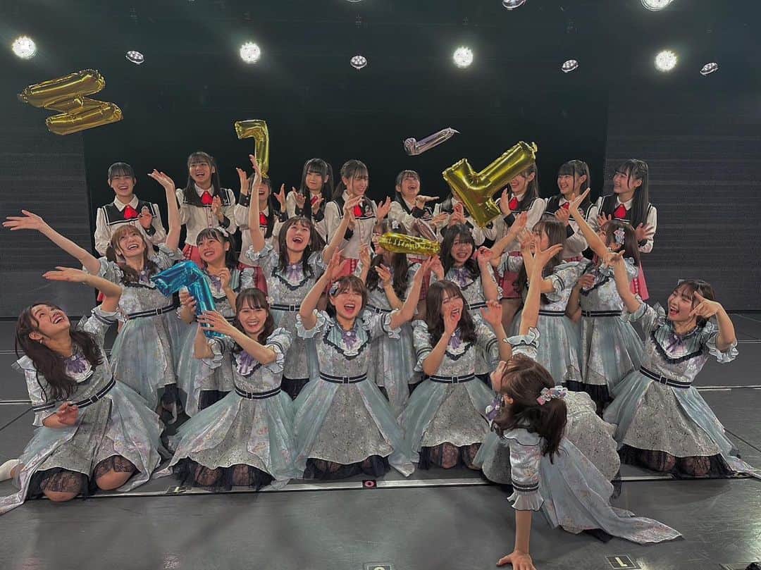 佐藤海里のインスタグラム：「. 先日、NGT48劇場がオープンして7周年を迎えました！  8年目も皆さんと沢山この劇場でお会い出来ますように…☺️☺️💗   #ngt48  #新潟   #アイドル」