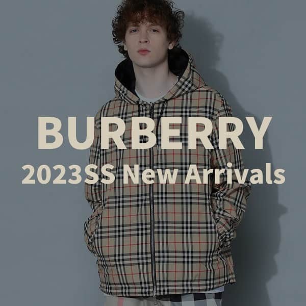 サカゼンインポートブランドのインスタグラム：「<New Arrivals>  BURBERRY -バーバリー-  2023SSの新作が早くも入荷いたしました！ . . . BURBERRYのアイコンであるチェック柄のリバーシブルジャケットや定番のロゴTシャツをはじめ、ロゴとオーク（樫木）の葉紋のエンブレムを再構築した珍しいデザインのTシャツなど要チェックアイテムが目白押し！  詳しいサイズ感や在庫状況は当オンラインストアにてご確認いただけます。 . . . . . .  #sakazen #サカゼン #zenonline #ゼンオンライン #burberry #バーバリー #メンズコーデ #メンズファッション #tシャツ #ブランド #チェック #春コーデ #2023ss #春夏新作 #newarrivals」
