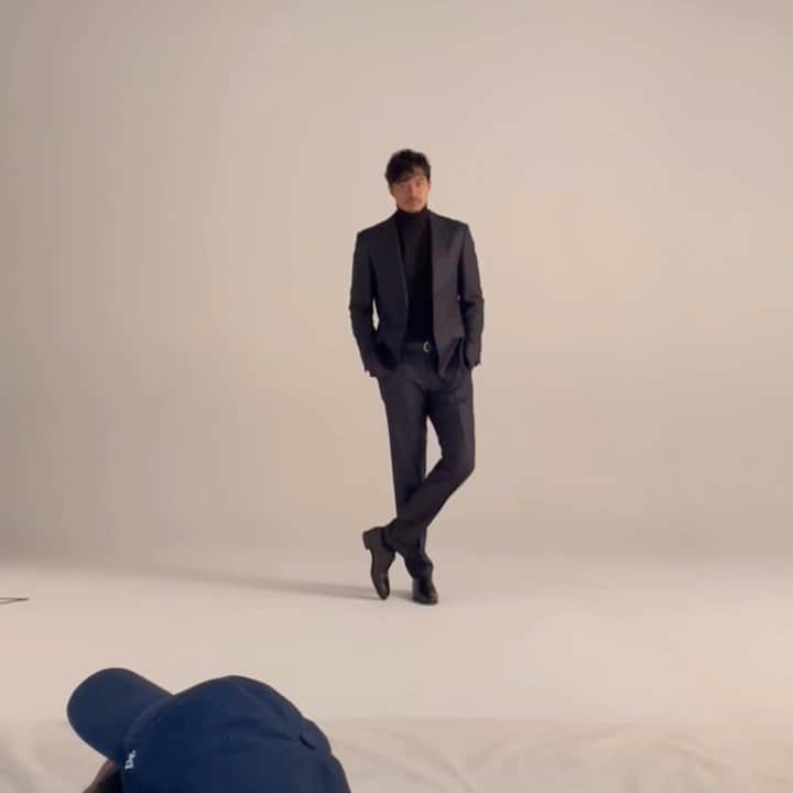 三渡洲舞人のインスタグラム：「suits #model#fashion#shooting」