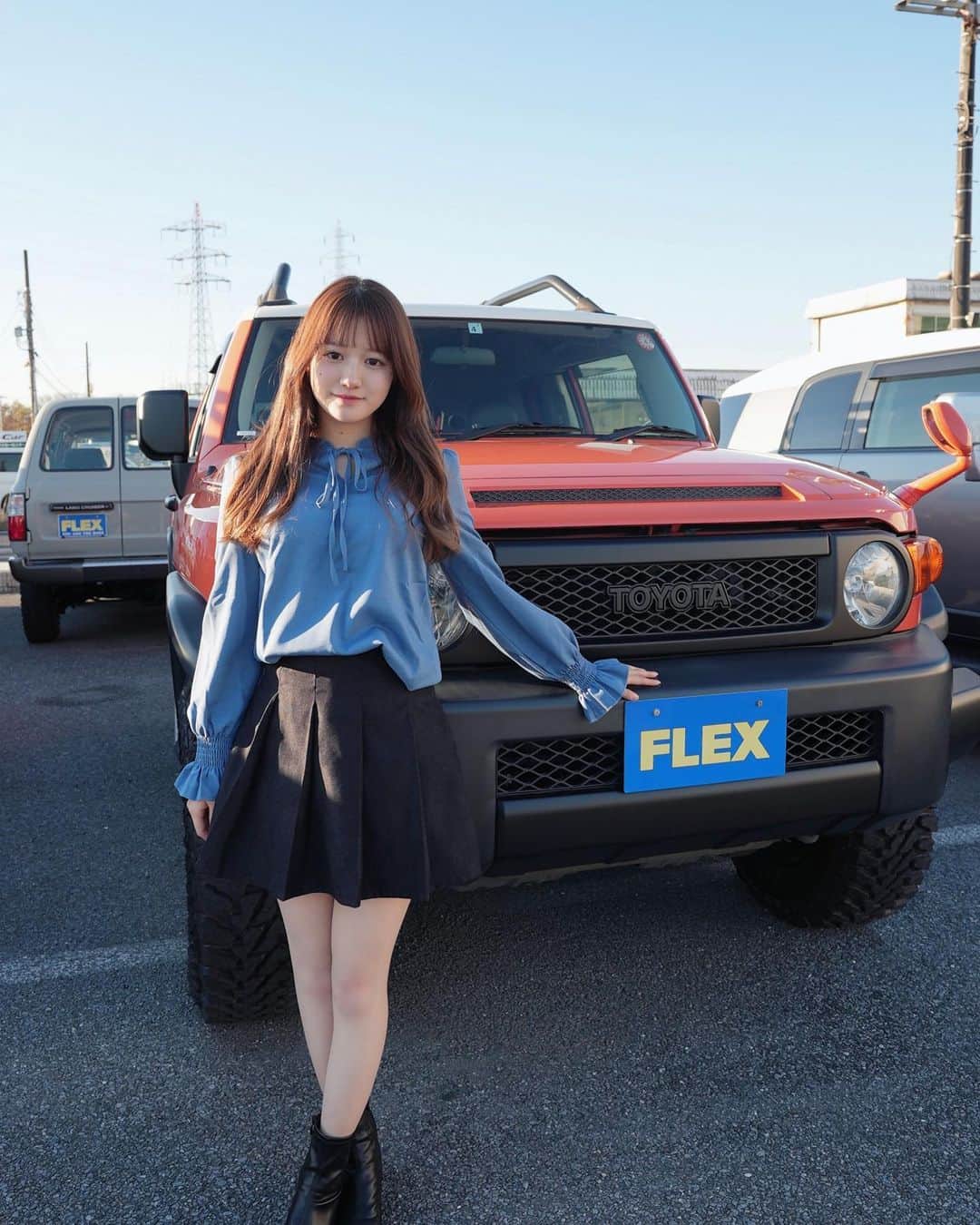 りんぴぴさんのインスタグラム写真 - (りんぴぴInstagram)「❤︎ ドライブ行きたい！！！🚗💞  .  FLEXの車本当におしゃれでかっこいいから 是非チェックしてみてね💙💛 #flex」1月12日 20時09分 - rinka_sys