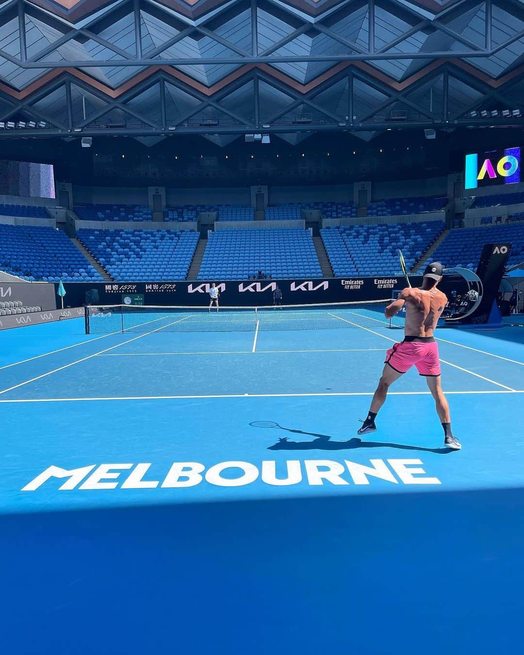 マートン・フチョビッチのインスタグラム：「Australian Open 2023 🎾🇦🇺」