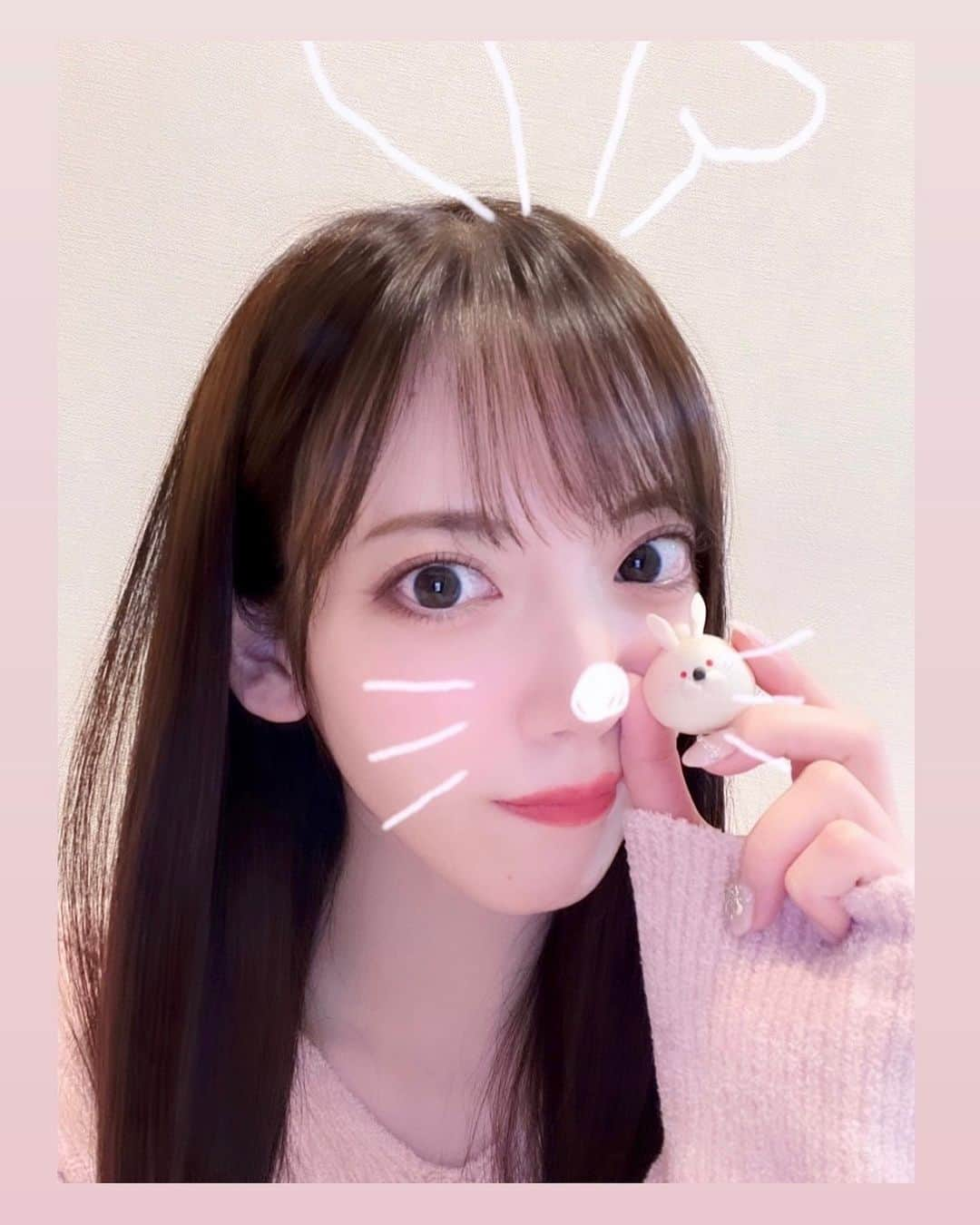 西川七海さんのインスタグラム写真 - (西川七海Instagram)「🐇🐰🐇おきあがりこぼし  #卯年 #ずっとおきあがりこぶしだと思ってた」1月12日 21時37分 - n.nanami0703