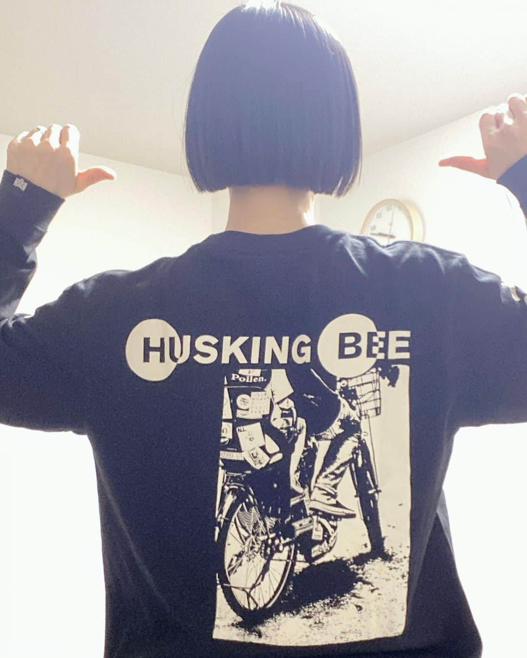 奥田恵梨華さんのインスタグラム写真 - (奥田恵梨華Instagram)「激エモTシャツゲットだぜ #huskingbee  #bountyhunter  このチャリ…わかる人には泣ける😭😭😭」1月12日 22時30分 - erikaokuda_official