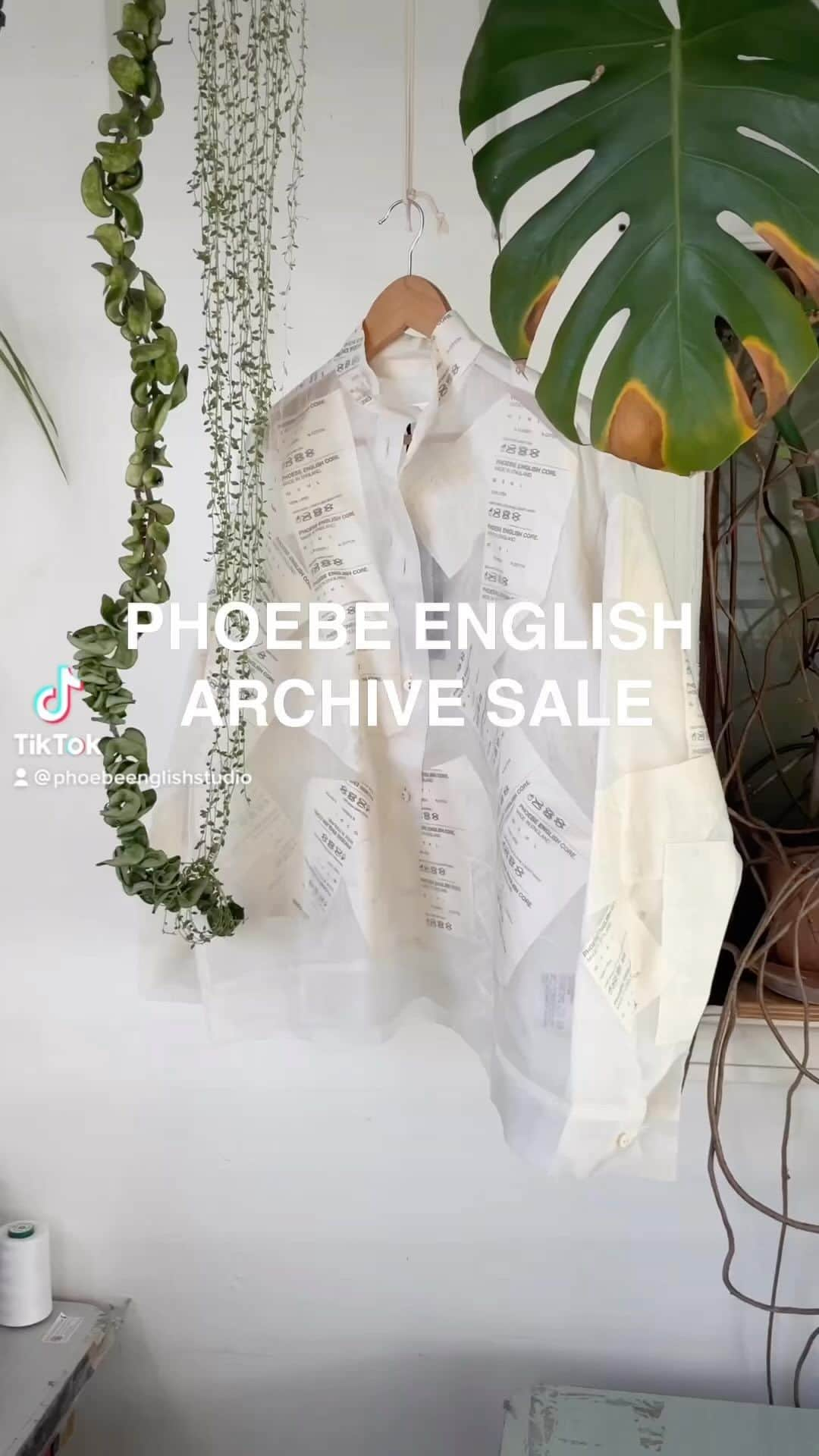 フィービー イングリッシュのインスタグラム：「We are offering a final 10% reduction on our archive selection.  DM or email us to see the full selection and more information on size, fit and price.   sales@phoebeenglish.com」