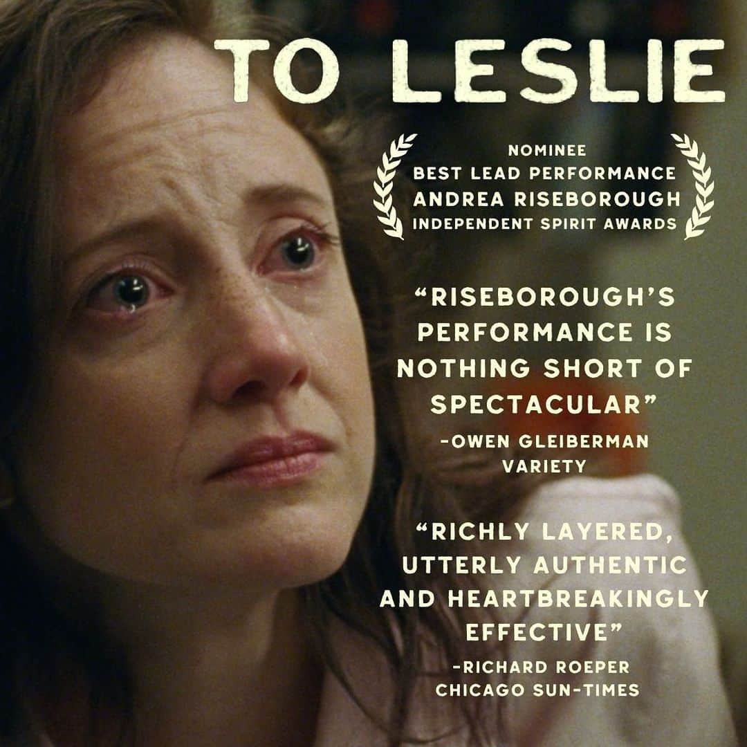 サラ・ポールソンのインスタグラム：「Don’t sleep on this one- this performance blew my mind. @andreariseborough @filmbymichaelmorris @tolesliemovie」