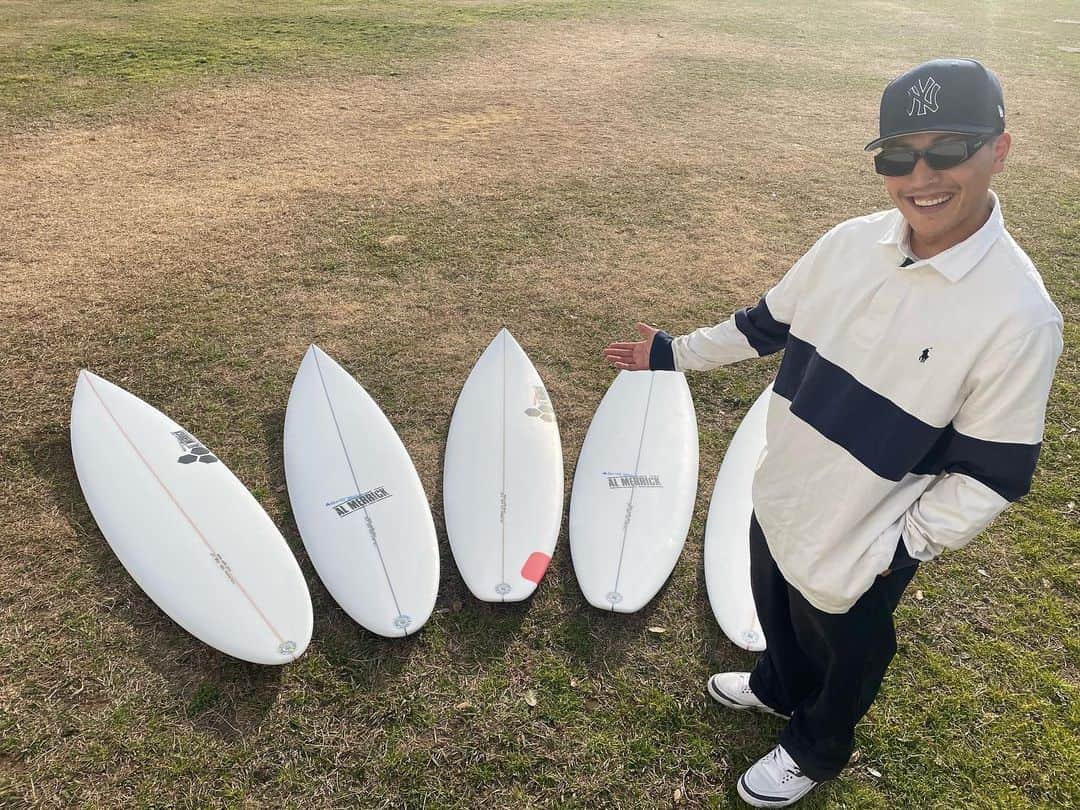 のインスタグラム：「so stoked to be part of @cisurfboards team👑 I will do my best to  get deepest barrel🫡  チャネルアイランドにサポートしてもらう事になりました！　今年はウェーブハントして世界を回り映像を残していきたいと思っております。やっと好きなサーフィンをする👑 チャネルの板に乗ってチャージしまくるので楽しみにしててくだされ！ @cisurfboards_japan  #cipro #twohappy」