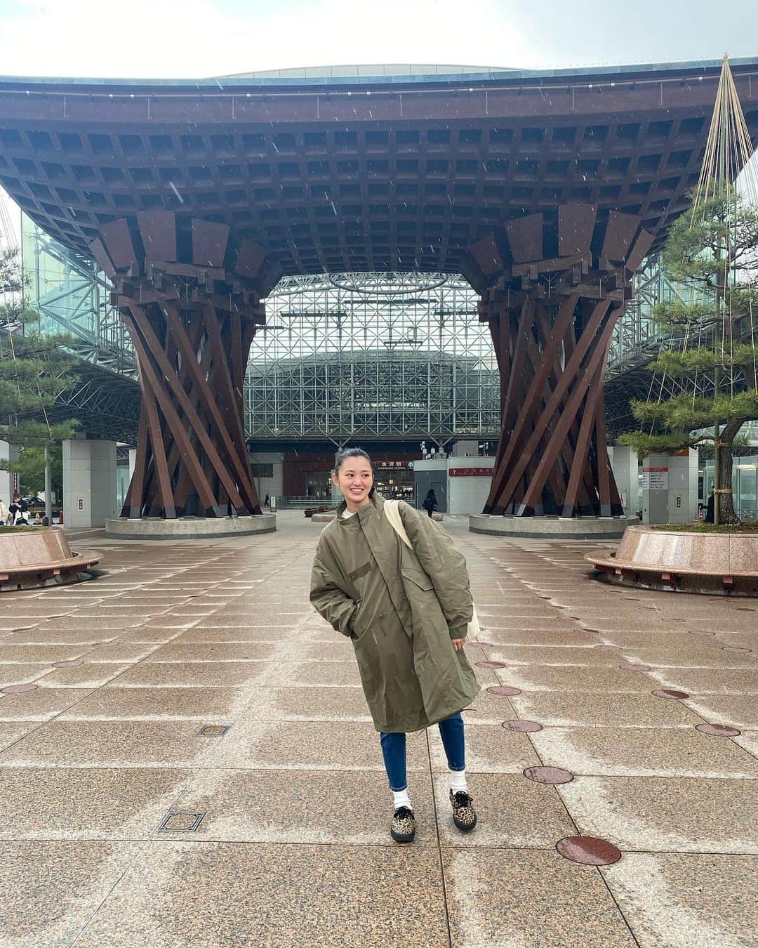 松山莉奈さんのインスタグラム写真 - (松山莉奈Instagram)「金沢〜🕺」1月13日 16時55分 - rina.matsuyama