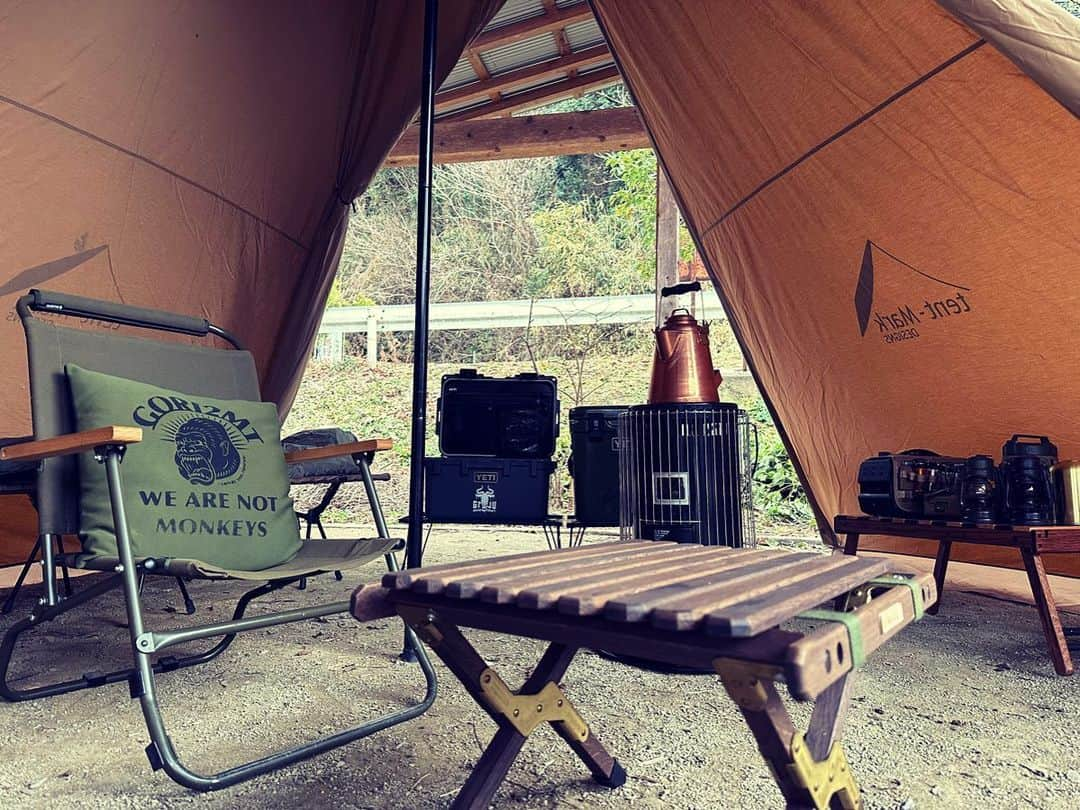 Hisatomiさんのインスタグラム写真 - (HisatomiInstagram)「久しぶりにサーカスTCで過ごす⛺️  #テンマクデザイン #サーカスTC」1月13日 16時55分 - hisatomi1983