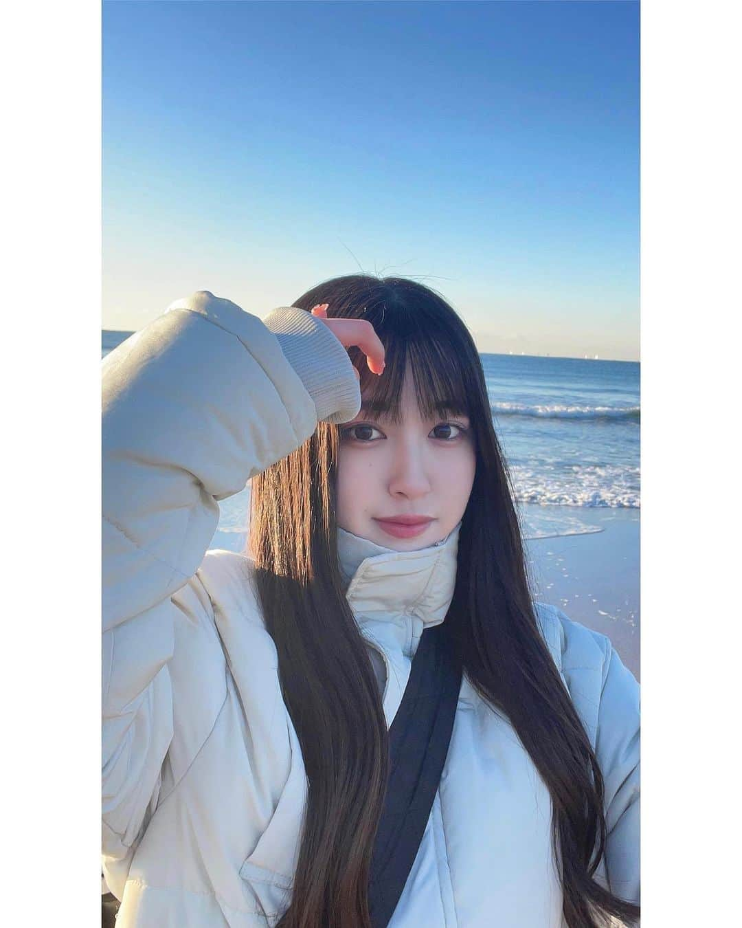 稲川美紅のインスタグラム：「⁡ ⁡ ⁡ 初日の出 行った時の☀️ ①☝🏻 ⁡ ⁡ ⁡」