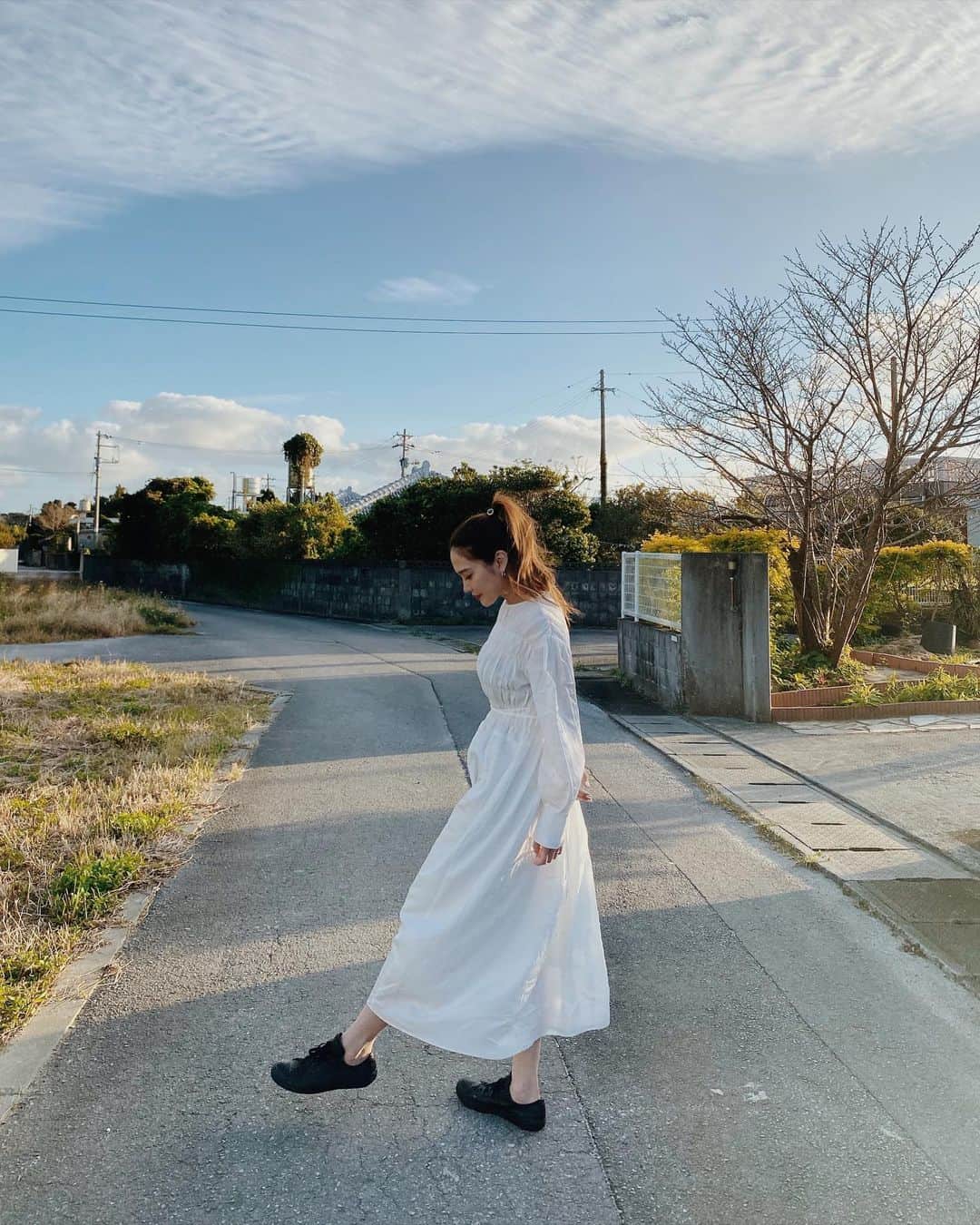 酒井麻里（Juri）のインスタグラム：「連日20度超え🌼  #里帰り」