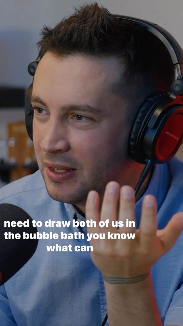 トゥエンティ・ワン・パイロッツのインスタグラム：「you were smart with the bubbles, thanks. #Vessel10th happened to fall on national bubble bath day.」