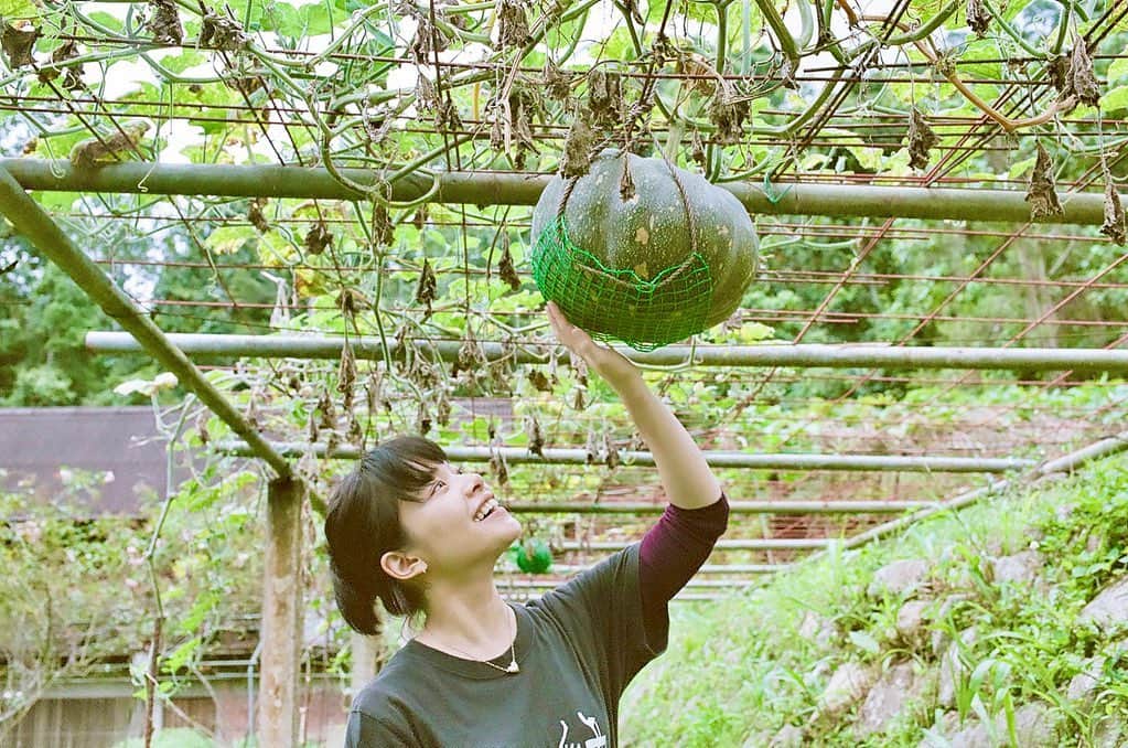 岸井ゆきののインスタグラム：「第36回高崎映画祭で 映画『ケイコ 目を澄ませて 』　@movie_keiko2022  最優秀作品賞、 最優秀主演俳優賞を受賞致しました。  このような賞をいただけたことを心から嬉しく思います。 作品賞。何よりもうれしいです。有難うございます。 三宅組全員で突き詰めたショットがつながって、それぞれの瞬間を身体が覚えてる。覚えているのに遠ざかって、また追いかけたくなるような映画になりました。 ままならない世界でどう生きるのか、生活に作用するようなアイデアを受け取ってくださるとうれしいです。　  ぜひスクリーンで。映画館に観に行ってくださいね！！！バリアフリー上映回あります。 明日は日曜日ですし😌 　  わたしは変わらずゆたかな農場に想いを馳せながら、毎朝家のちっさなベランダで体育すわり野菜の様子を見ています。 家の鉢植えで芽吹いたときの感動ったらなかったです🌿  じつは馬にも乗りました。なんてうつくしいんだろう！」