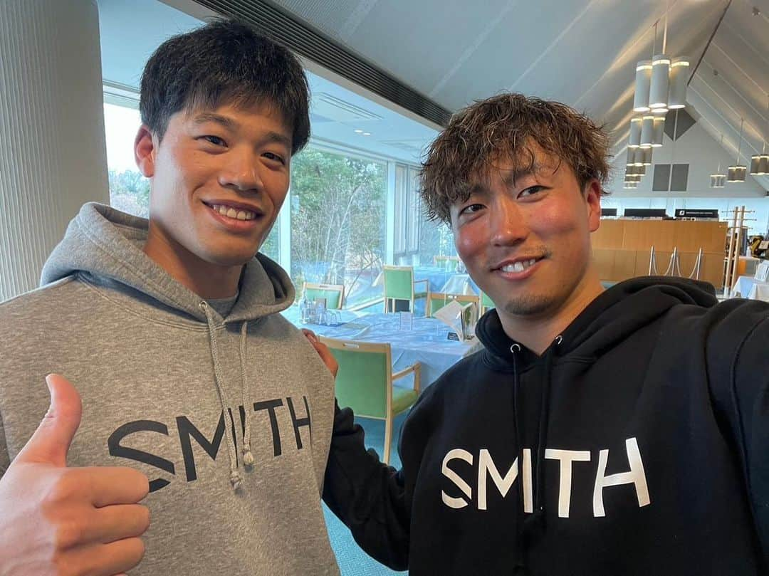 井口和朋さんのインスタグラム写真 - (井口和朋Instagram)「高校のゴルフコンペの時、塩見とSmith被りした🤣🤣笑  #塩見泰隆 #井口和朋」1月14日 21時31分 - iguchi.kazutomo