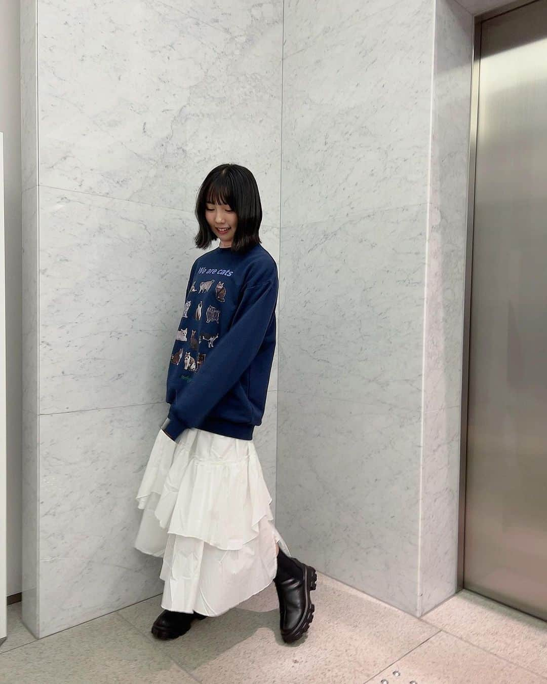 古舘葵さんのインスタグラム写真 - (古舘葵Instagram)「✿ . . . . . 🦕🦕🦕   #ボブ #code  #ootd  #fashion」1月29日 20時39分 - aochan0810_ngt48