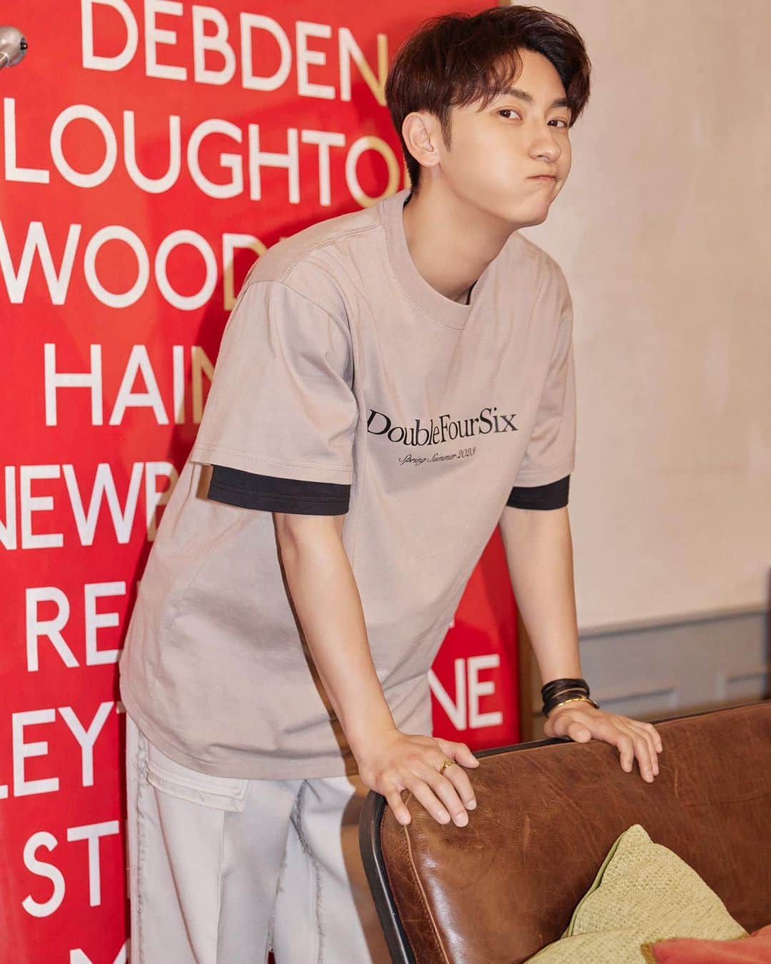 與真司郎のインスタグラム：「「446 - DOUBLE FOUR SIX - 23/SS 1st Collection」  受注販売中です！  23/SS 1st Collection受注期間は本日、1月29日(日)23:59までです！ * * Preorder now！ jan. 21th 11:00～jan. 29th 23:59  @446_double_four_six   #446DOUBLEFOURSIX #DOUBLEFOURSIX #SHINJIROATAE #與真司郎」