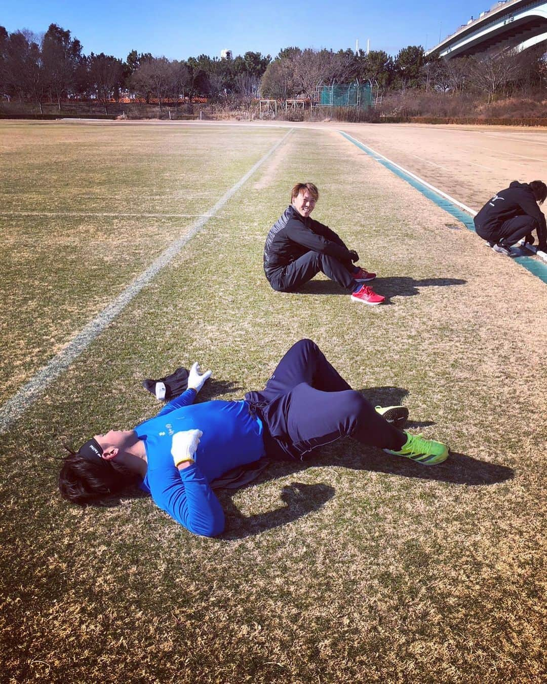 清水優心さんのインスタグラム写真 - (清水優心Instagram)「宮西さんに最後メンタル的に強くさしてもらいに行ってきました！ 想像以上にきつかったです めちゃくちゃこの人走れて本当に37歳かと思いました、めちゃくちゃビビりました😂 沖縄に行って来ます！ . #宮西尚生  #堀瑞輝  #長谷川たけひろ #足ふらふら #心臓ばくばく #高校生の時より走った #37歳 #すごすぎた #改めて兄貴の凄さ知る  #行ってきます」1月29日 14時08分 - s.yushi10