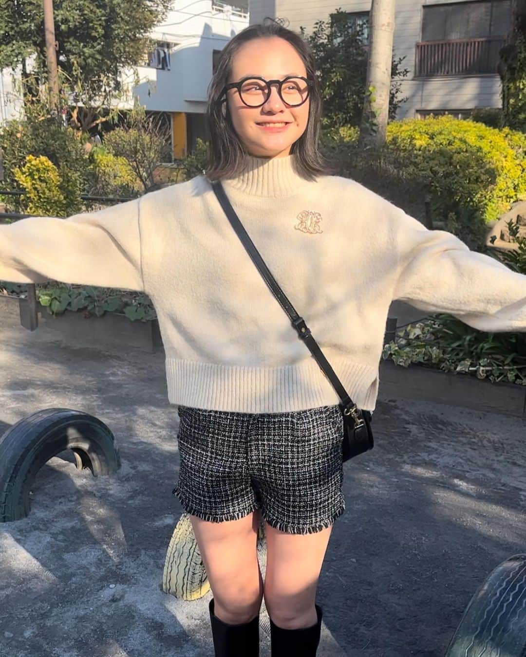 田中杏さんのインスタグラム写真 - (田中杏Instagram)「このめがねわくわくさんってばかにされた泣」1月29日 18時00分 - iamantij