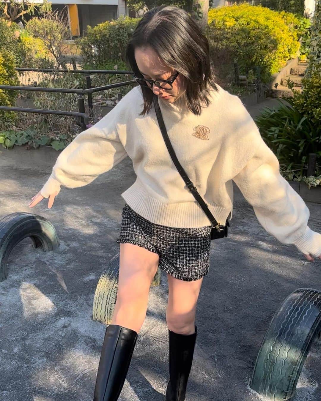 田中杏さんのインスタグラム写真 - (田中杏Instagram)「このめがねわくわくさんってばかにされた泣」1月29日 18時00分 - iamantij