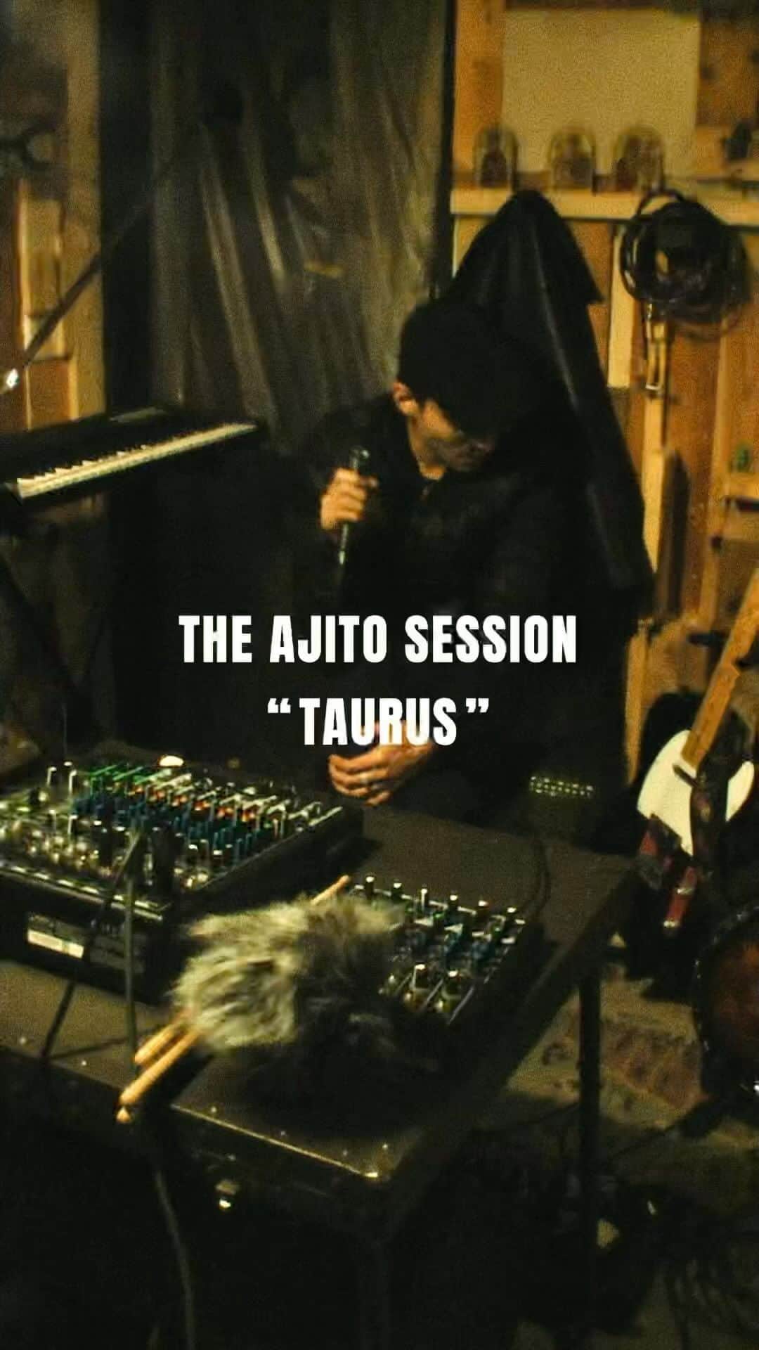 永瀬匡のインスタグラム：「THE AJITO SESSION  “TAURUS”  🎹: @takeru_pianista  📹: @amemiya_hideki  📝: @hitome.jp   #協創 #diy #studio #vocal #vocalist #piano #pianist #movie #dirctor #taurus」
