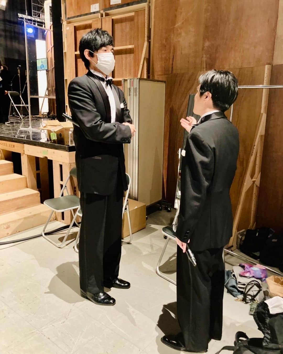 溜口佑太朗のインスタグラム：「自分が小さいんじゃなくて、尾関さんがデカすぎるだけなんだとわかってきた。」