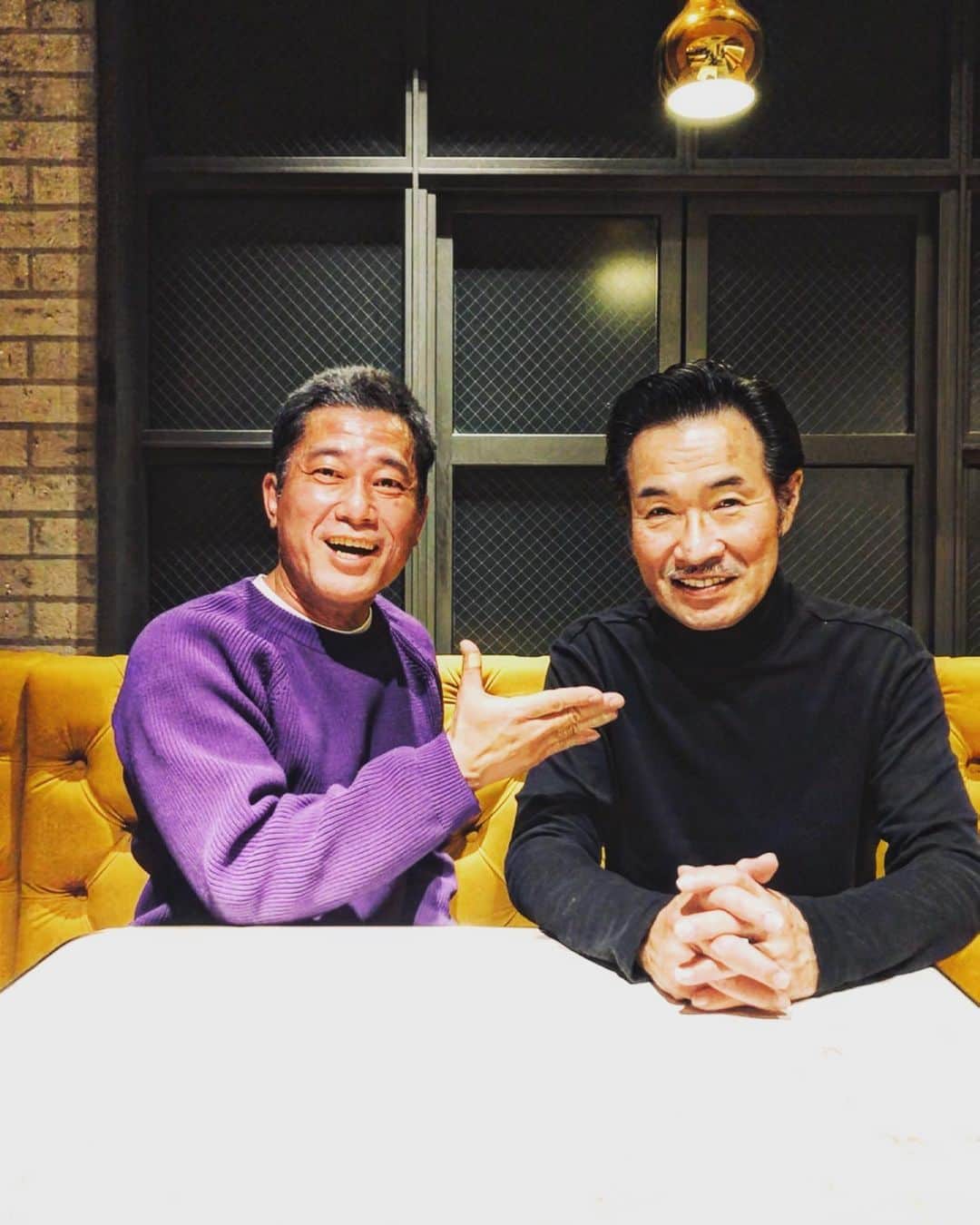 逸見太郎のインスタグラム：「昨夜は嬉しい再会✨  #高杢禎彦  #元チェッカーズ #草野球チーム #Jets監督  素晴らしい草野球メイトと 久々の集いでした🍻」