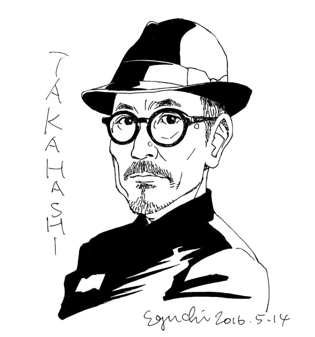 江口寿史のインスタグラム：「R.I.P. YUKIHIRO TAKAHASHI」