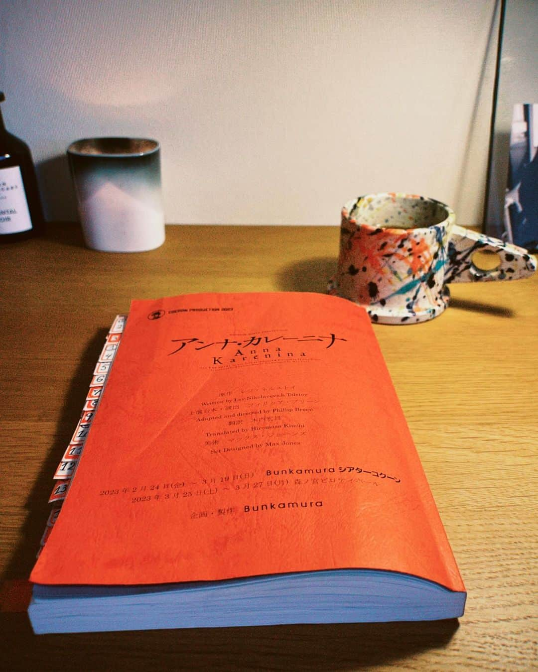 宮沢りえのインスタグラム：「. 今日は 稽古休みですが、 全くお休み気分になれません。 台詞と格闘しつつ、 毎日、1870年代のロシアに想いを馳せて、おります。  役者というお仕事は、本当に不思議だなぁ。。。 だって、ある瞬間私は 1870年代のロシアで激しく生きる女なんですもの。。。  時代を超え 国境を超えて。  観にきてくださった皆さんに、 アンナの生き様を リアルなものとして感じてもらえるよう、、頑張るです。」