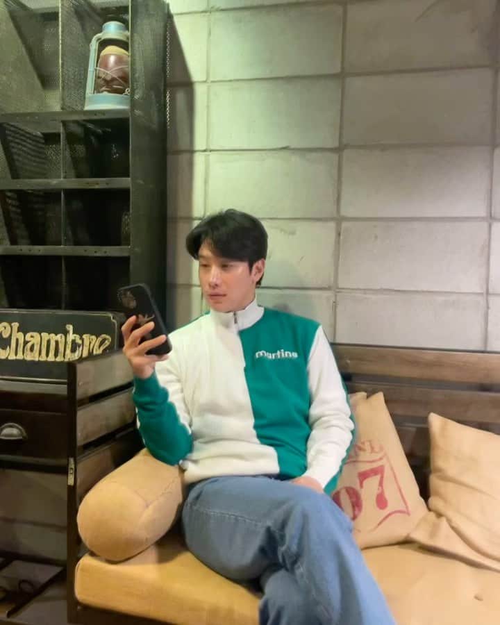 Lee Si-gangのインスタグラム：「슬기로운 문화생활🤟🏻  @martine.golf」