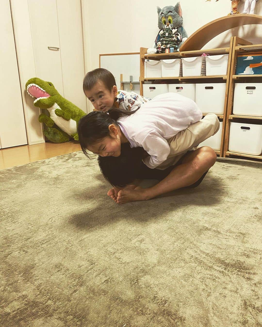 椎名伸志さんのインスタグラム写真 - (椎名伸志Instagram)「2023.01.15 今日から練習がスタートしました。 毎日良い状態でトレーニングができるように、この子達とストレッチパートナー契約を結びます。  ジャンプしたら契約解除です。」1月15日 22時44分 - shiina.nobuyuki_official
