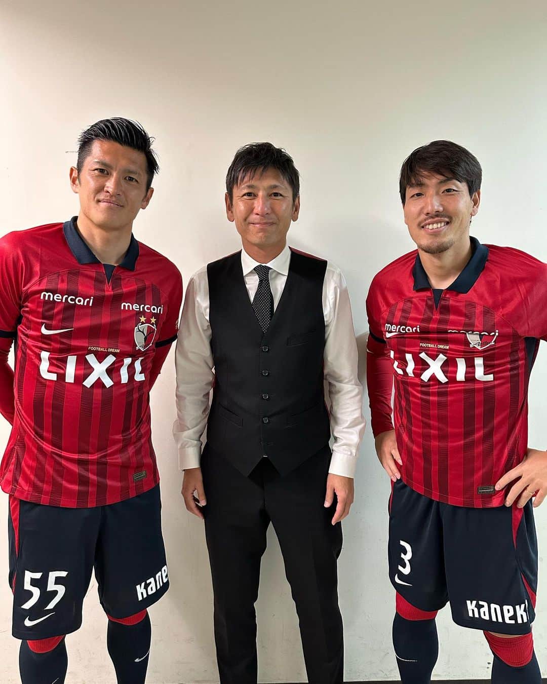 のインスタグラム：「新体制発表会でMCをさせてもらいました。新加入選手とのトークセッションは、それぞれの個性があって楽しかったな〜 今シーズンの活躍が楽しみですね！  #昌子源 #植田直通 #佐野海舟  #鹿島アントラーズ  #newyorker」