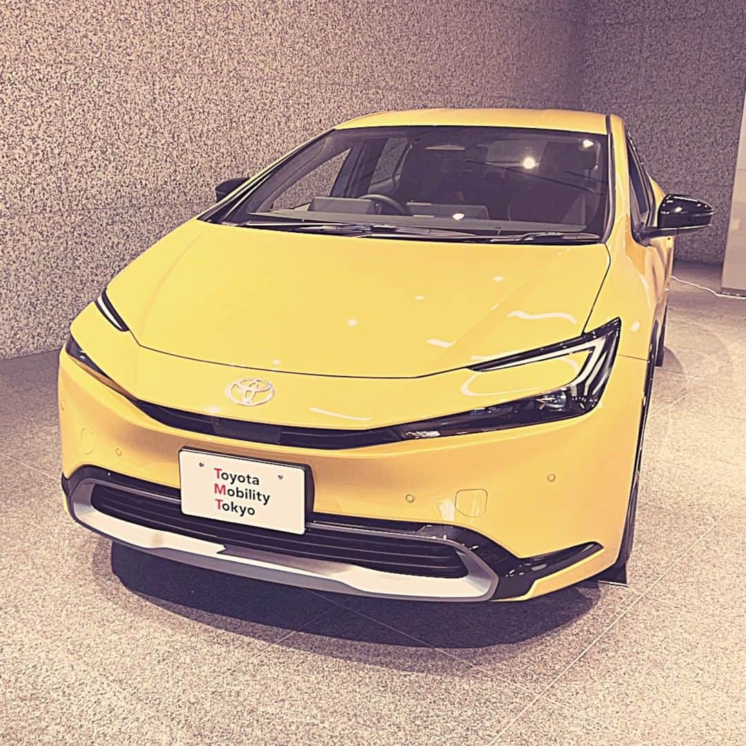 のインスタグラム：「⭐️ #トヨタモビリティ東京 #トヨタ #toyota #新型プリウス #プリウス  #クルマ好き #PRIUS #車好きと繋がりたい」
