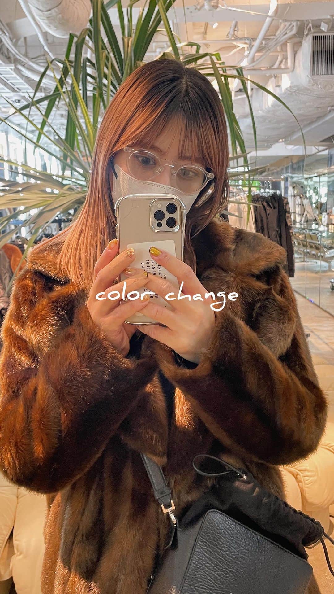 NATSUMI/渋谷店のインスタグラム：「色が抜け切ってたのでソマルカのオレンジシャンプーしたら かわいすぎて優勝🫶🏼🍊  しばらく楽しみます！！！☺️  #謎の花粉症みたいなので目ぱんぱん #オレンジカラー #ソマルカ #カラーシャンプー」