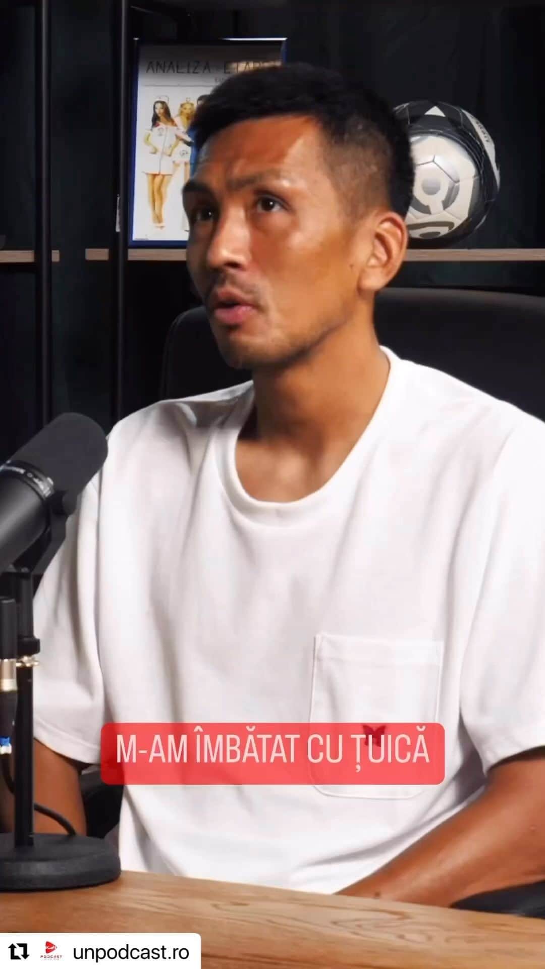 瀬戸貴幸のインスタグラム：「#Repost @unpodcast.ro with @use.repost ・・・ Takayuki Seto a fost primul japonez din Liga 1. Are peste 10 ani de când joacă în România și se simte ca acasă în țara noastră. A încercat inclusiv ,,tăriile’’ românești.  Detalii la UN PODCAST. În seara aceasta de la ora 20 pe YouTube.   #UnPodcast #TakayukiSeto #GeaninaIacob#winbet #noroculeinmanata」