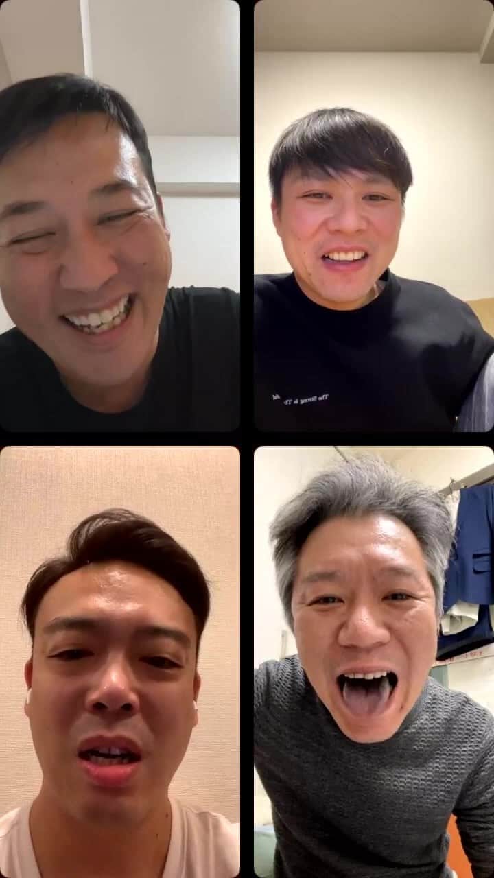 田崎佑一のインスタグラム：「イベントの告知しようと思ったら西森さんの口の中が真っ黒でそれどころではない！」