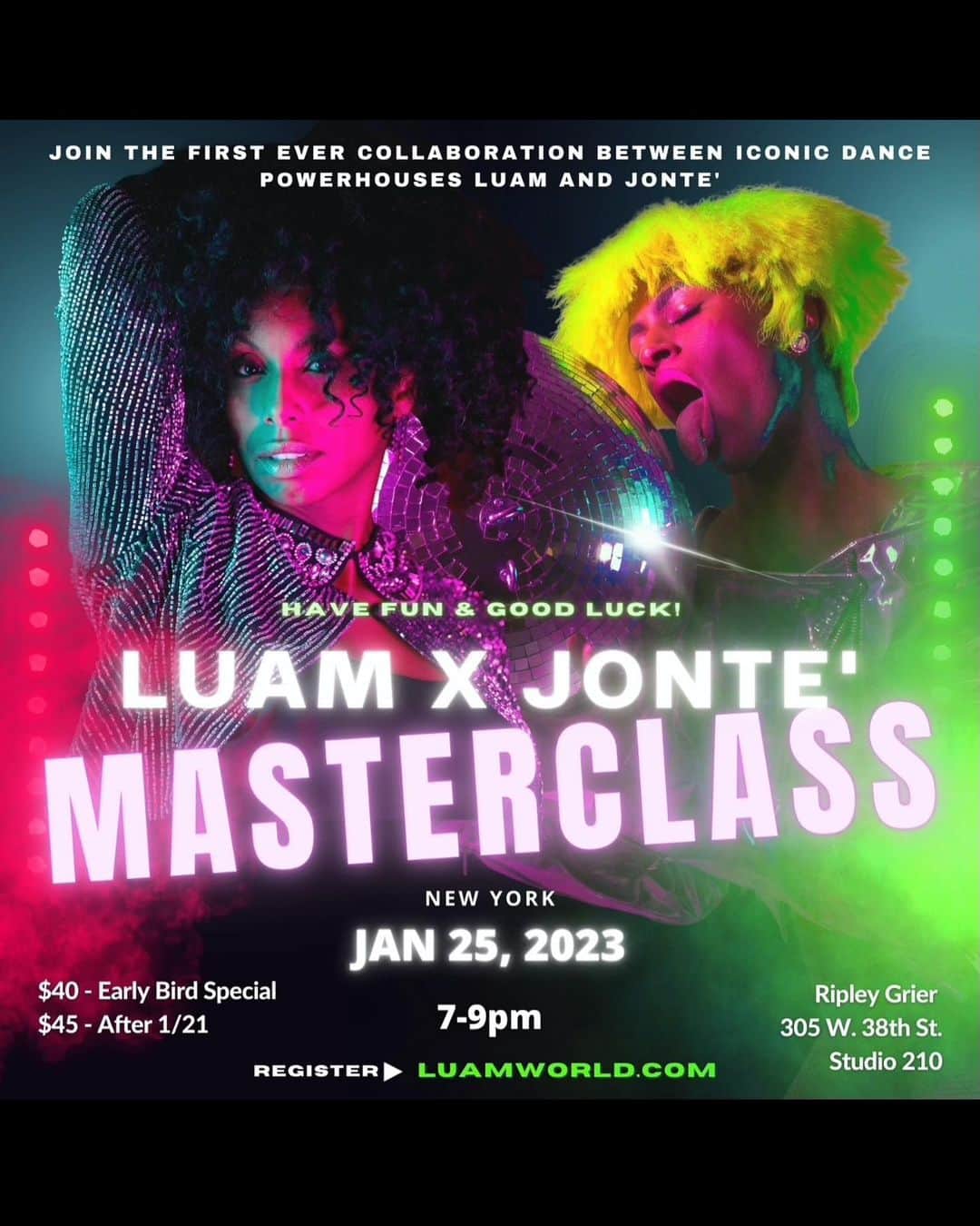 JONTE’のインスタグラム：「Umm What the hell took us so long @luamky 😳??? Either way I’m glad we’ve finally come together to give the kidz in NYC some good ol “Thugs & Gems mentoring” 💎💍🔫💦!   DONT MISS IT YALL, LINK IN BIO」