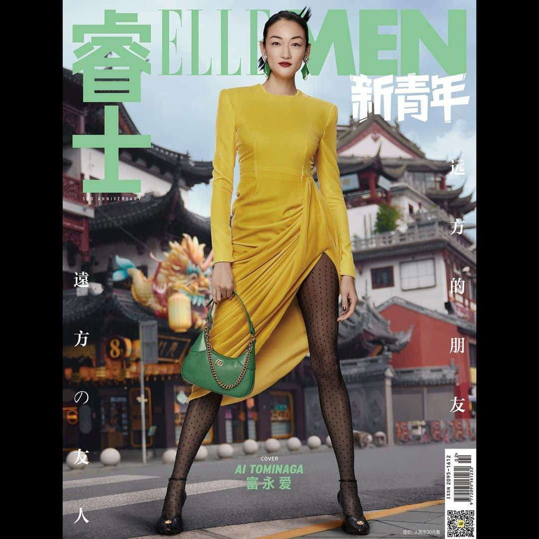 レスリー・キーさんのインスタグラム写真 - (レスリー・キーInstagram)「ELLEMEN FRESH 2023 Spring issue @ellemenfresh 3rd anniversary  featuring @gucci Gucci Cosmogonie Collection by @alessandro_michele   Cover Supermodel ★AI TOMINAGA in Tokyo @ai_tominaga_official   Editor-in-Chief @xylcindy  Photographed by @lesliekeesuper  Stylist @rena_semba  Hair @t.cutters.v_v  Makeup @harukadebeau  Production @riz_tokyolady   #ellemenfresh #gucci #guccicosmogonie #supermodels #alessandromichele #lesliekee #aitominaga」1月17日 20時40分 - lesliekeesuper