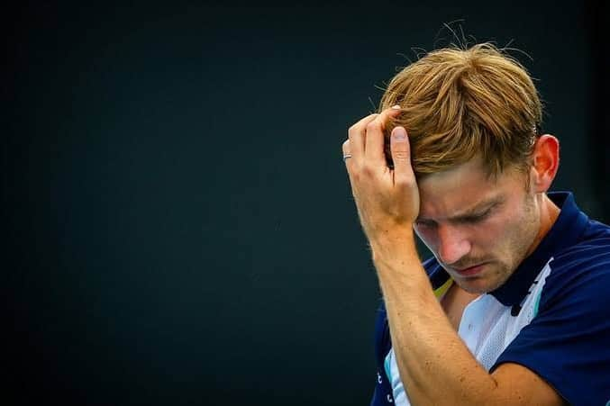 ダビド・ゴフィンのインスタグラム：「Unfortunately I have to withdraw from the Australian Open. I've been sick all night and can’t compete and get on the court today. Time to recover and prepare the next event. See you next year @australianopen」