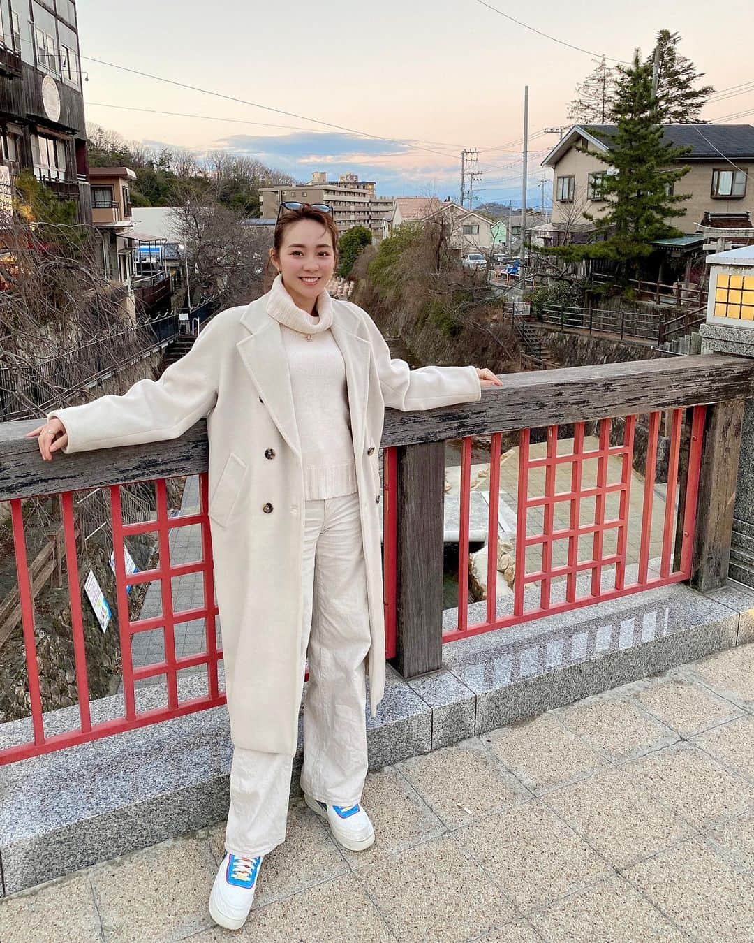 利水翔のインスタグラム：「. 年始地元に帰った時の 写真をぺたり🐻❤️ ⁡ #山っ子 #山育ち 🤭 #猿がいた  ⁡ ⁡ ⁡ #ootd #happy #arima #arimaonsen  #japan #hyougo  #兵庫 #有馬温泉  #西宮 #利水つばさ #ファインダー越しの私の世界」