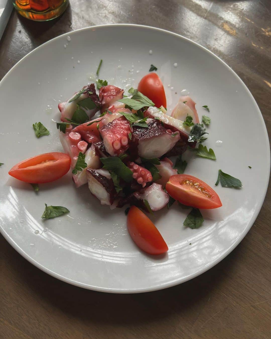 島居玲子のインスタグラム：「🐙🍴」