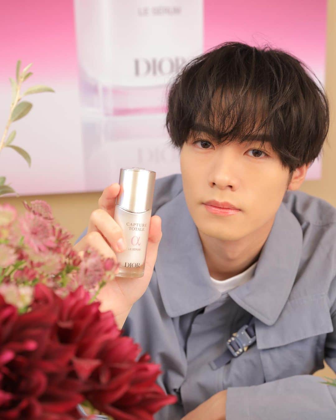 川村壱馬のインスタグラム：「DIOR CAPTURE TOTALE LE SERUM  @dior  @diorbeauty  #カプチュールトータル #SUPPORTEDBYDIOR」