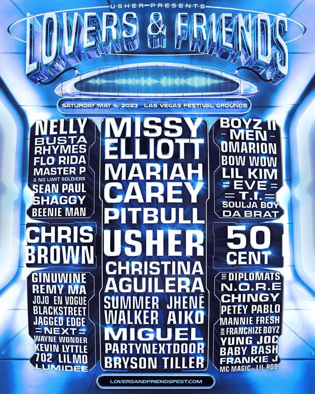 バウ・ワウのインスタグラム：「Its official! See you in Las Vegas!  🎧Lovers & Friends Fest 🎧  Register now for the Presale that starts Friday, January 20th, 10 AM PT. All tickets start at $19.99 down.   Im coming to shut it down. Its going to be special!  #bowwow @loversandfriendsfest」