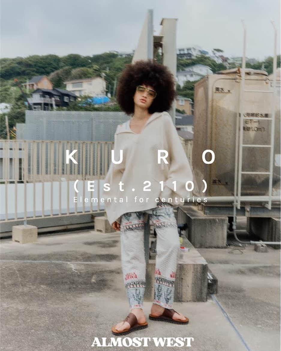 KUROのインスタグラム：「KURO 23SS “ALOMST WEST”」