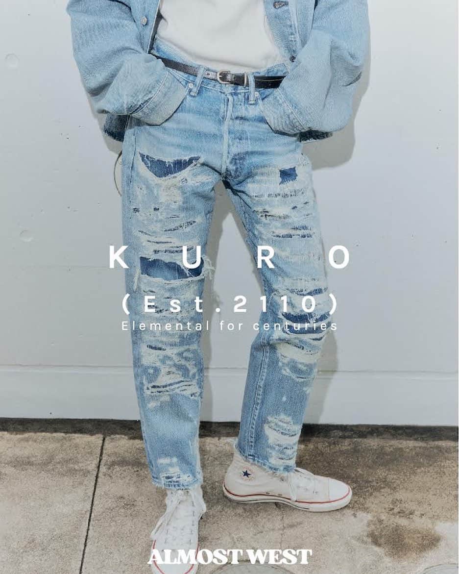 KUROのインスタグラム：「KURO 23SS Collection  ALMOST WEST」