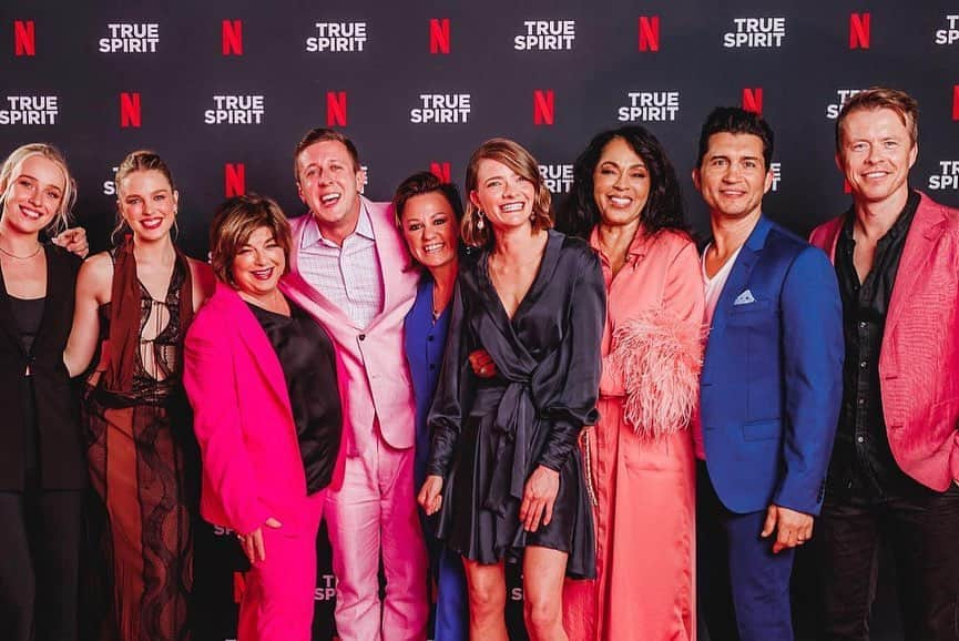 トッド・ラサンスのインスタグラム：「True Spirit Premiere @bneintlfilmfest  As if I couldn’t get any more proud of working with these humans and on this project! This night was magic. Can’t wait for it to drop on Feb 3rd @netflix there will be tears ☺️😭 #truespirit」