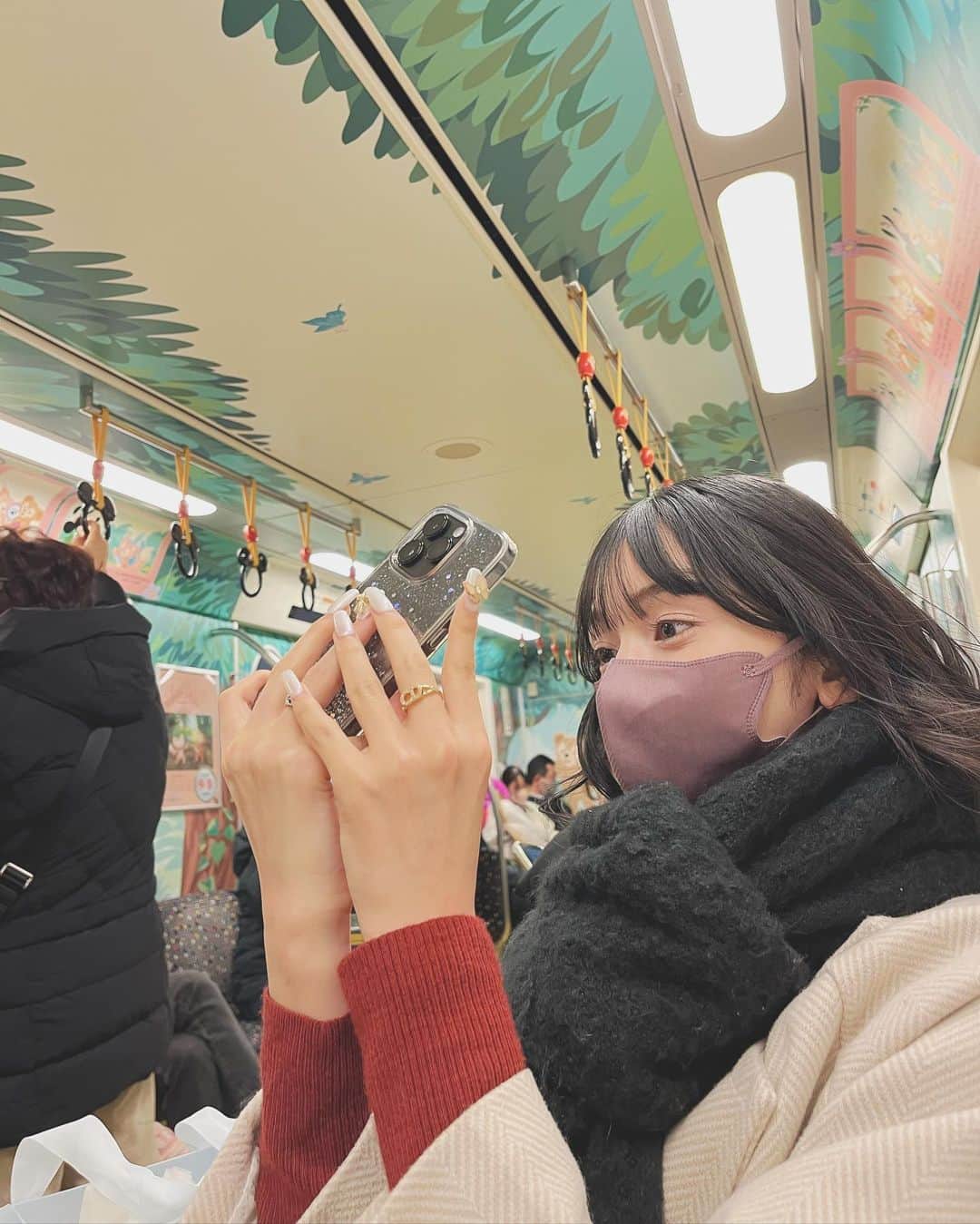 熊澤風花さんのインスタグラム写真 - (熊澤風花Instagram)「年明けにウィークナイトで行ってきました🎀一生懸命写真撮った！📸‪‪❤︎‬」1月18日 21時49分 - fuka_kumazawa