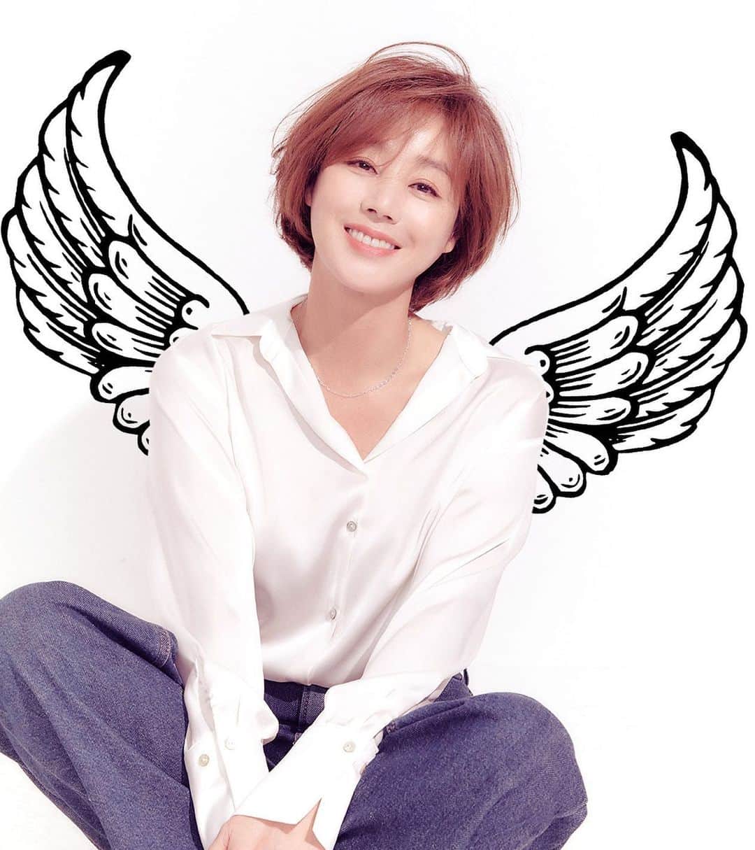 キム・ソンリョンのインスタグラム：「#민망쓰 #복받으세요여러분」