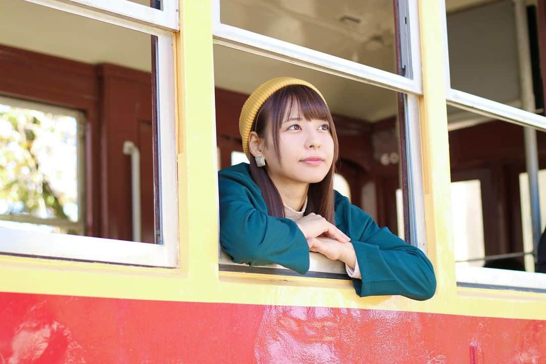 河合くるみさんのインスタグラム写真 - (河合くるみInstagram)「がたんごとん🚃」1月19日 19時27分 - 6v6_krm