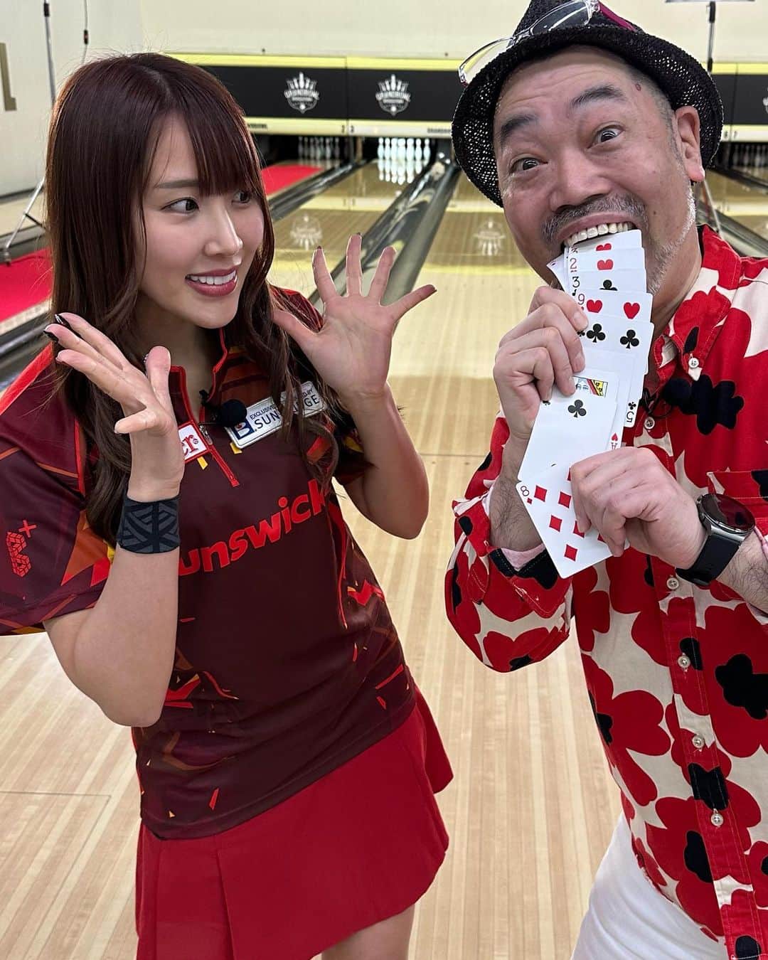 のインスタグラム：「熊本美和さんとGボーラーズチャンネルの収録しました。楽しかったー😁かなり白熱したので是非見てください🙏詳細はまたお知らせします❗️」